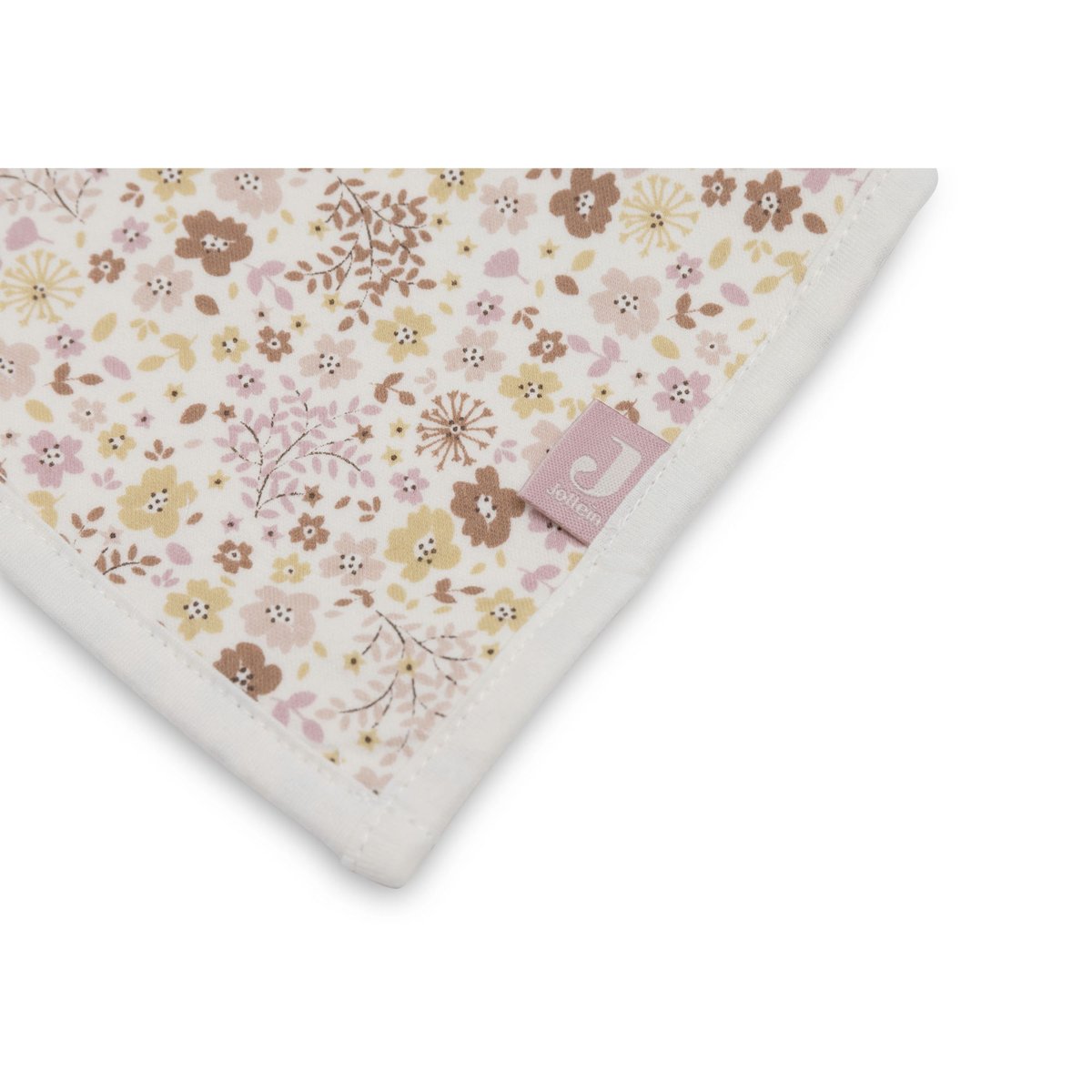 Lot de 2 bavoirs bandana Flower Fairies couleur unique, JOLLEIN