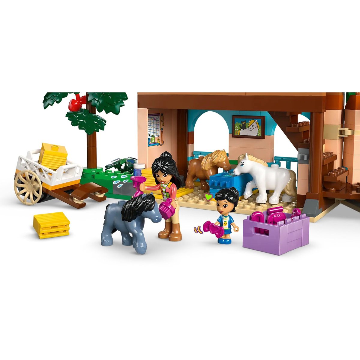 LEGO Friends - Ranch et Écuries des Poneys - Set de Construction Amusant pour Enfants multicolore, LEGO