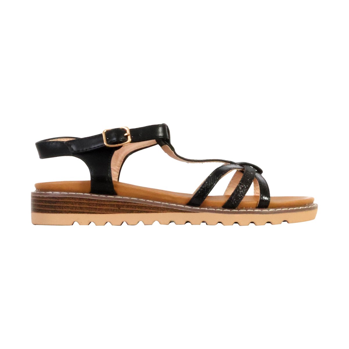 Sandales à Bride noir, ENZA NUCCI