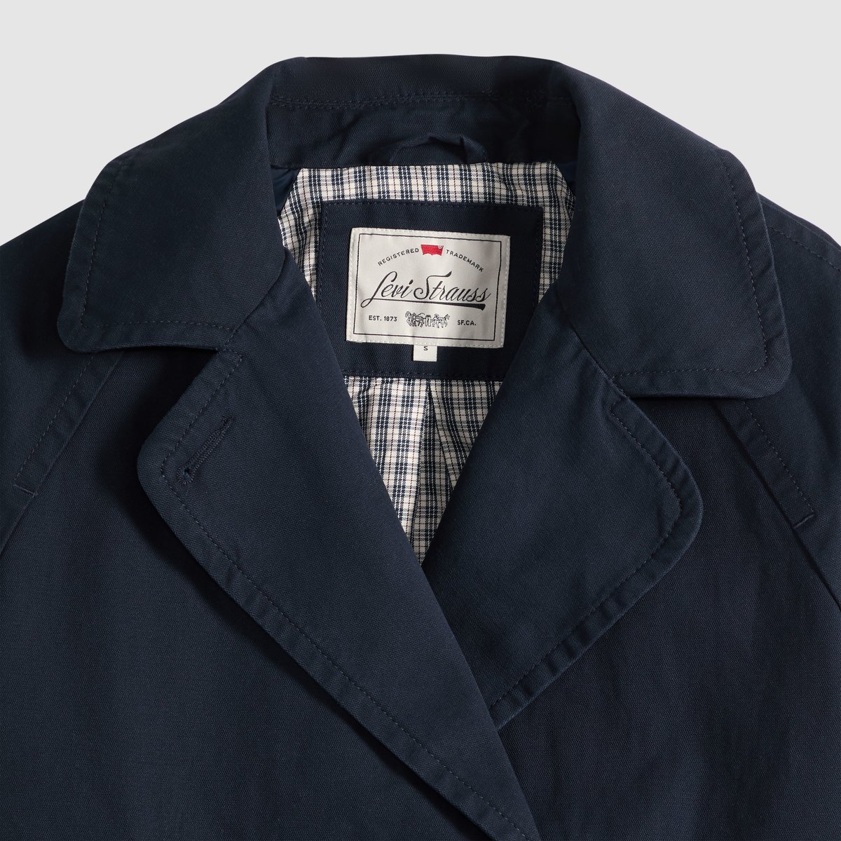Veste Swing Trench Crop Bree bleu - nightwatch blue, LEVI'S
