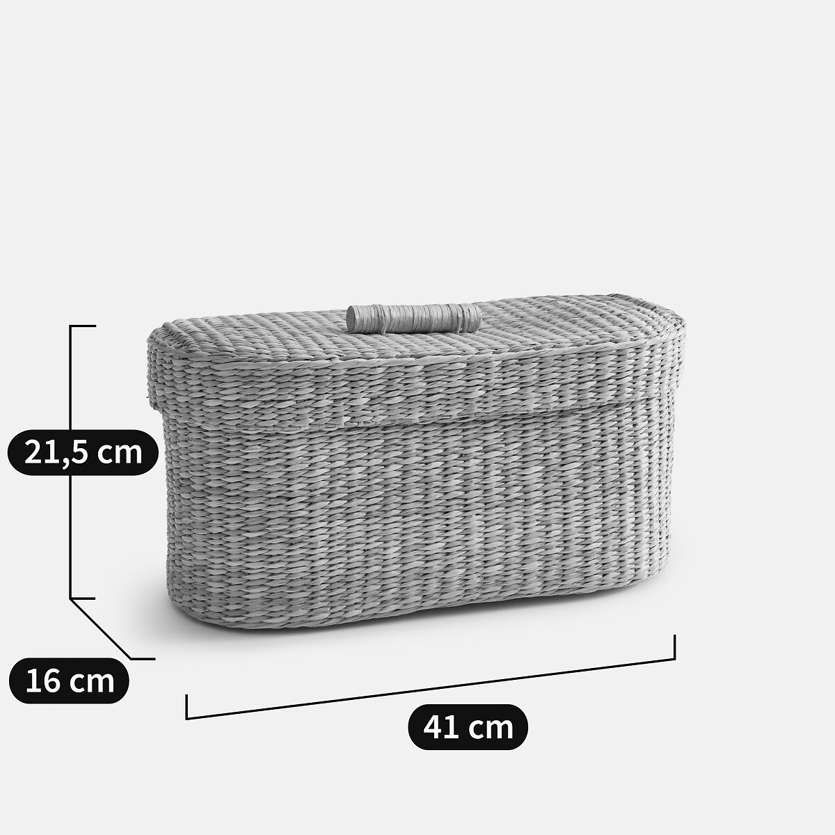 Ludo Seagrass Toilet Paper Basket natural, LA REDOUTE INTERIEURS