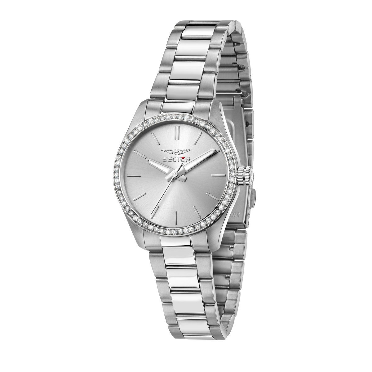 Montre 270 argent, sunray, SECTOR