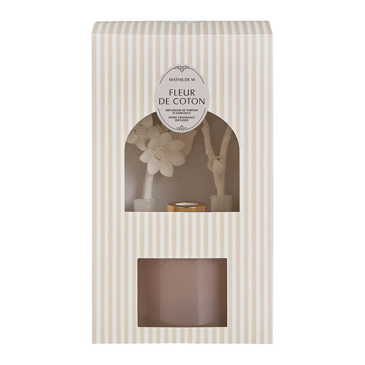Diffuseur parfum d'ambiance 150 ml - Coton transparent, MATHILDE M