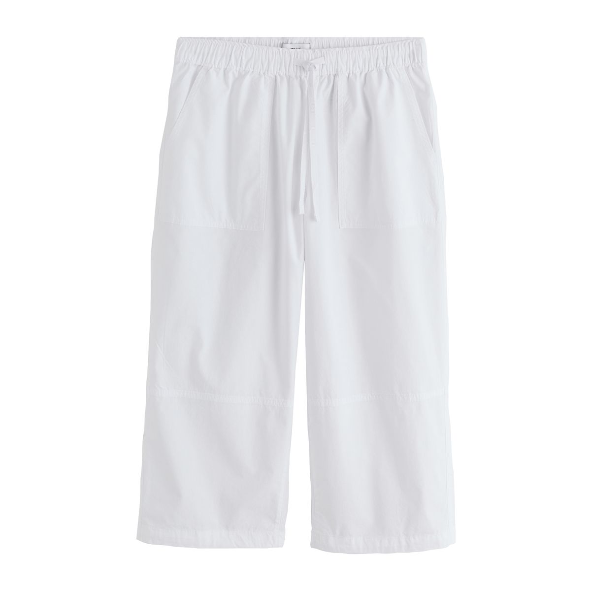 Pantalon chino raccourci style utilitaire blanc, NEXT
