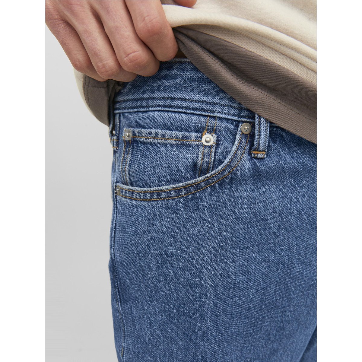 Jean Baggy Fit blue denim, JACK & JONES