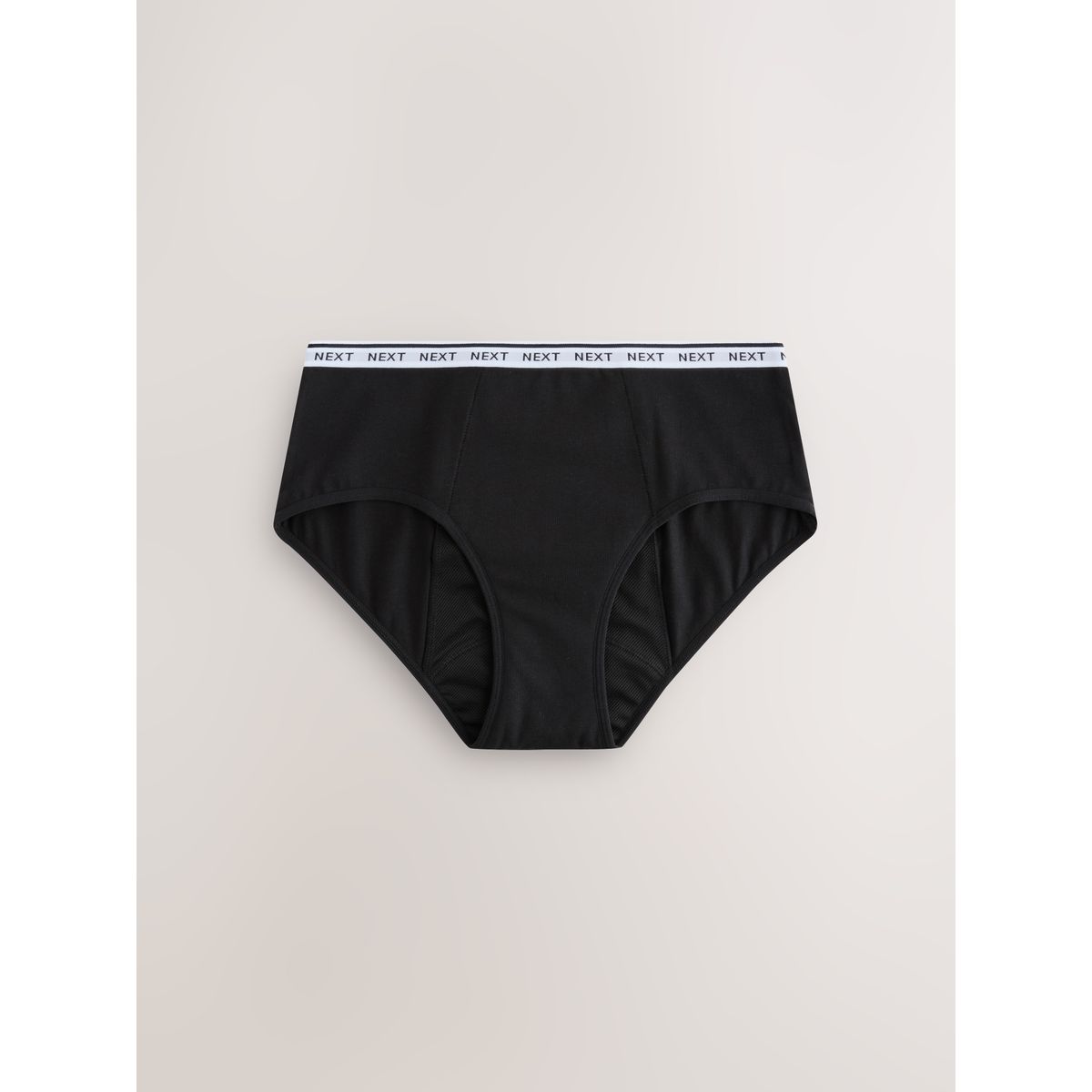 Culotte menstruelle flux abondant, lot de 4 noir, NEXT