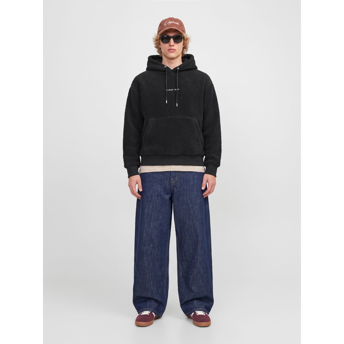 Sweat À Capuche black 1, JACK & JONES