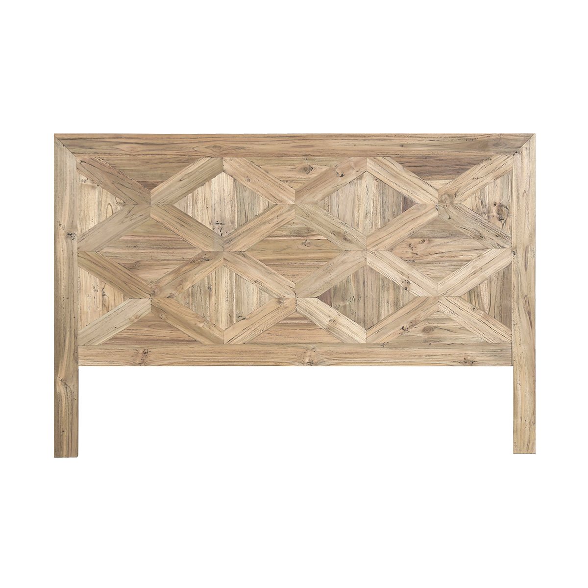 Tête de lit en bois de teck recyclé 160 cm  CARGO naturel, BERAH GETAH