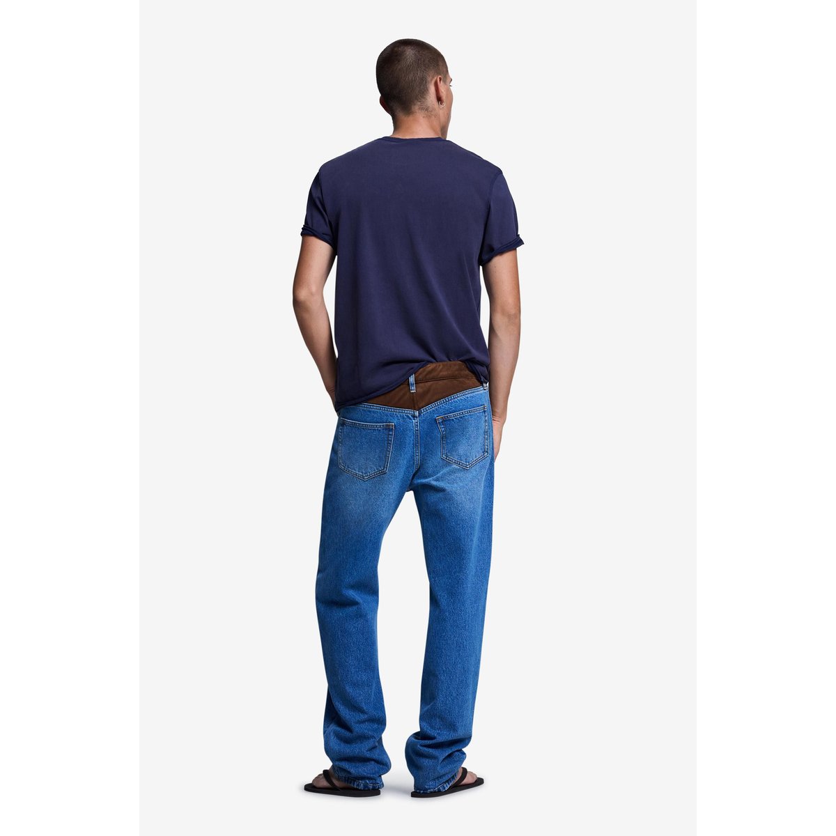 Jean combiné bleu clair, DESIGUAL