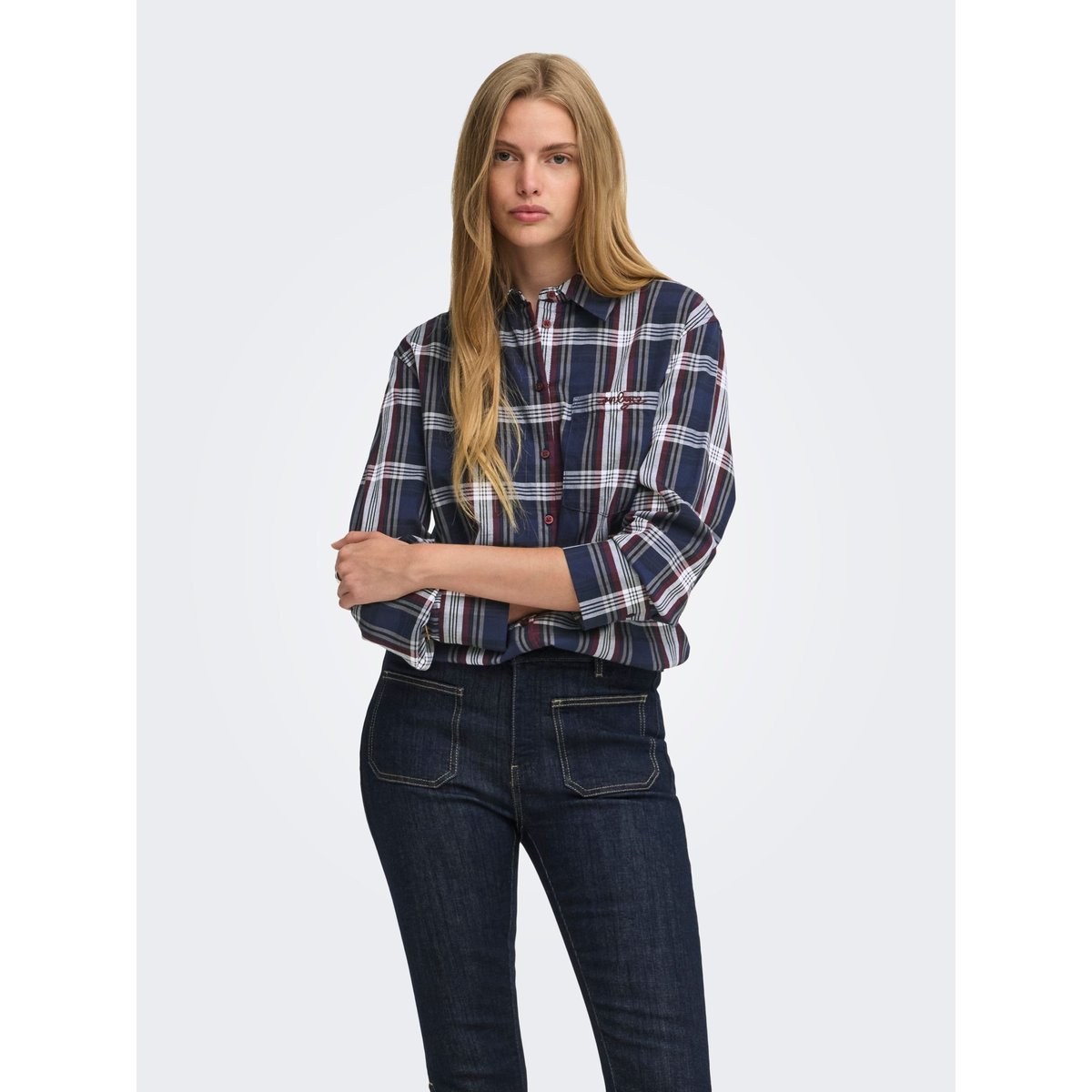 Chemise navy blazer, ONLY