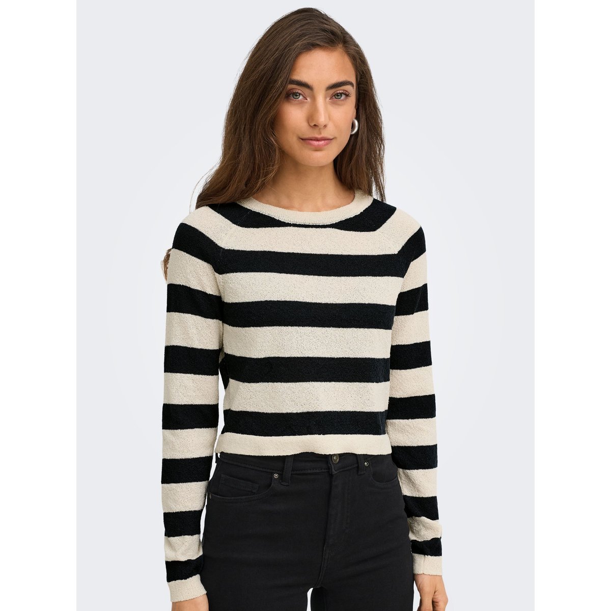 Pull En Maille cloud dancer 1, ONLY