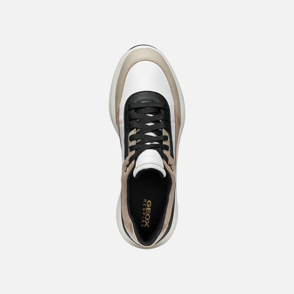 Baskets D PG1X B ABX blanc/beige clair, GEOX