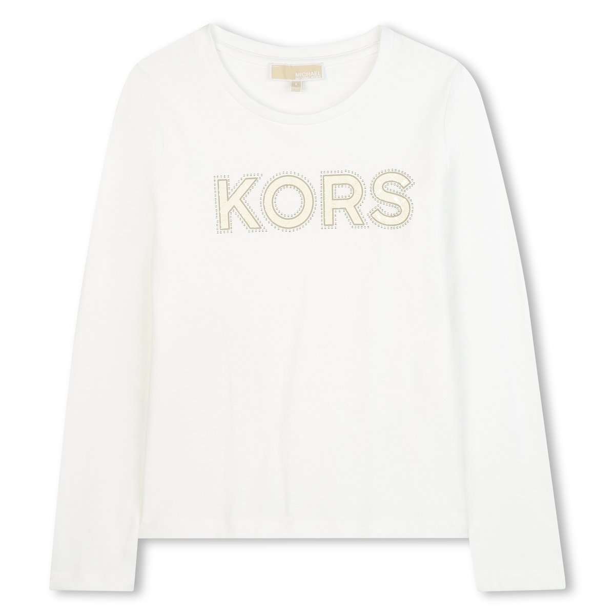 T-shirt manches longues en jersey offwhite, MICHAEL KORS