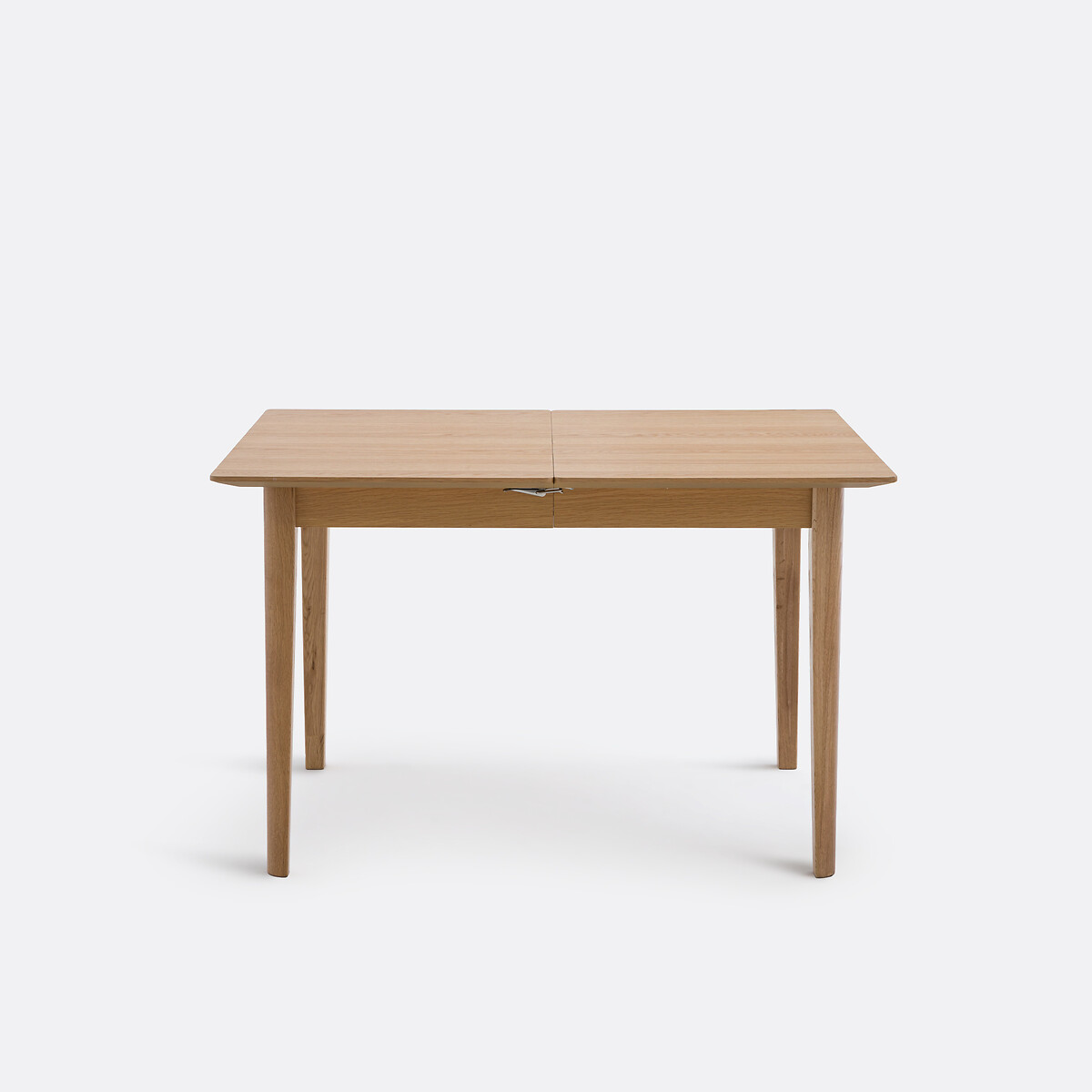 Mesa de comedor extensible de chapado de roble, de 4 a 10 cubiertos, TIOGA color roble, LA REDOUTE INTERIEURS