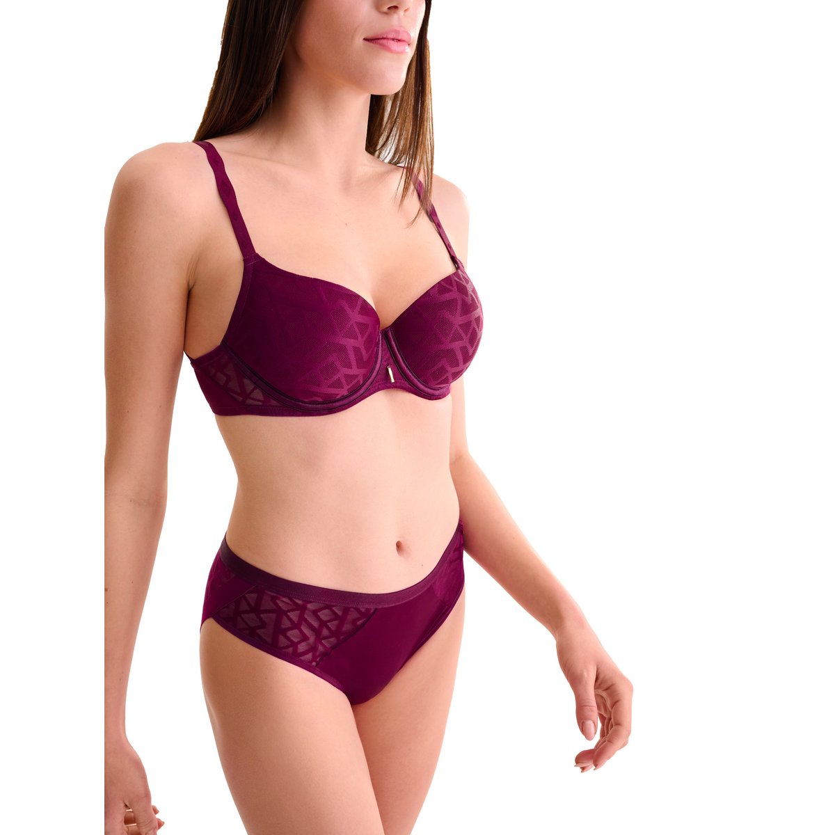 Soutien-gorge préformé Opal magenta, LISCA