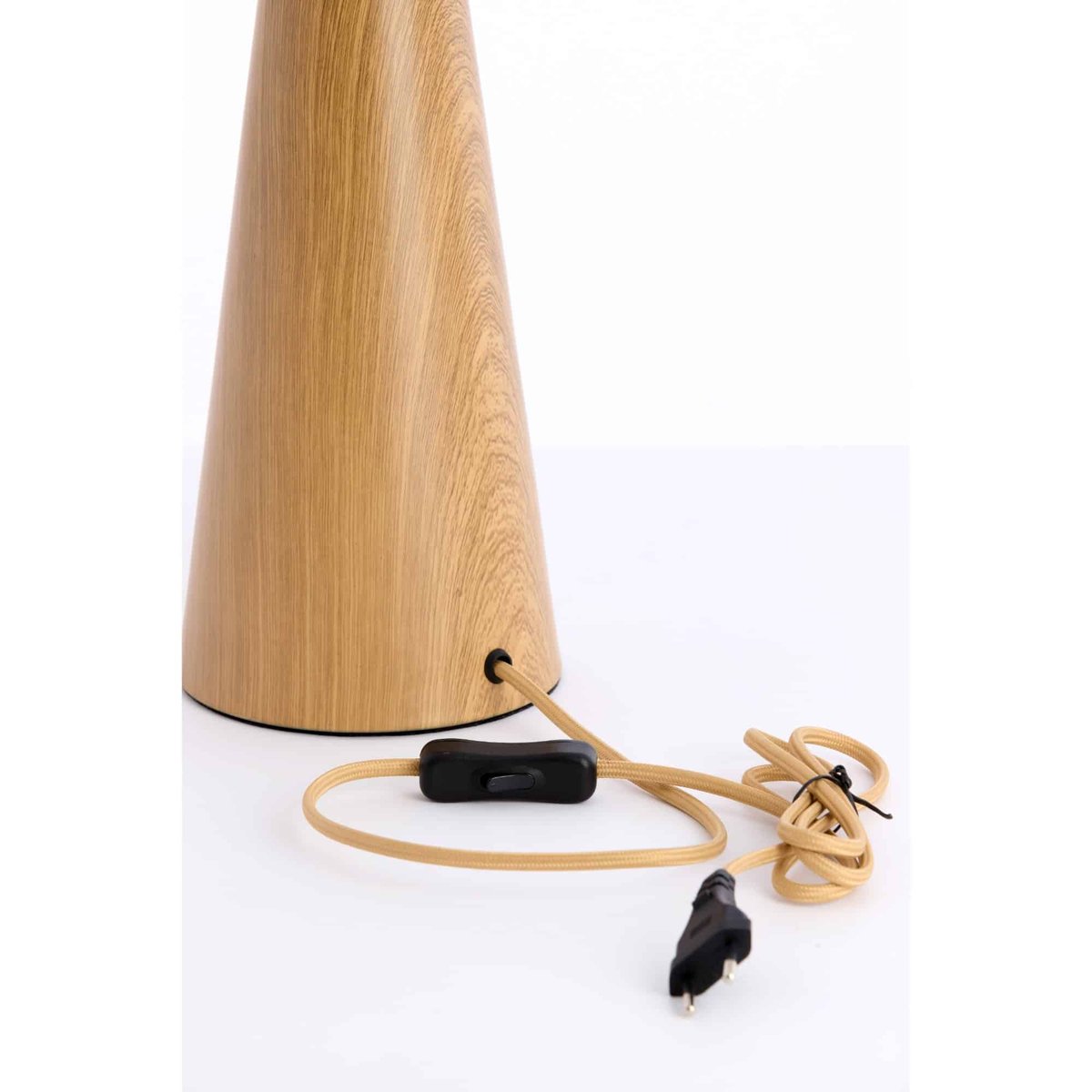 Base De La Lampe Métal DINAN naturel, LIGHT & LIVING