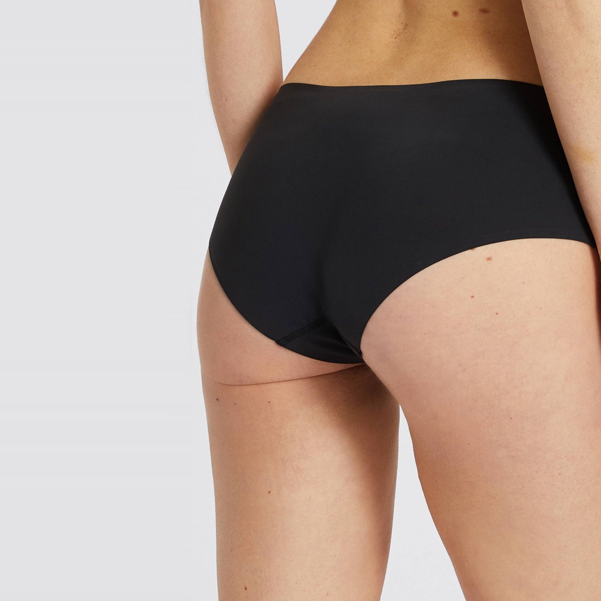 Shorty invisible ALEXIA en microfibre noir, MONOPRIX