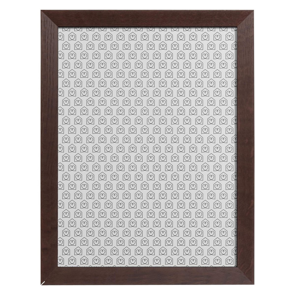 Cadre mural en bois RONA marron, HABITAT