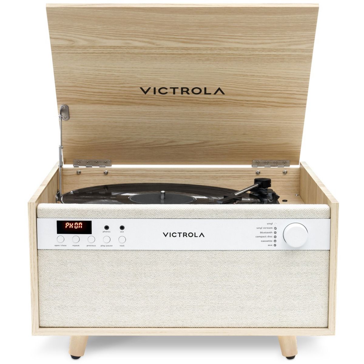 Platine vinyle VTA-820 Naturel couleur unique, VICTROLA