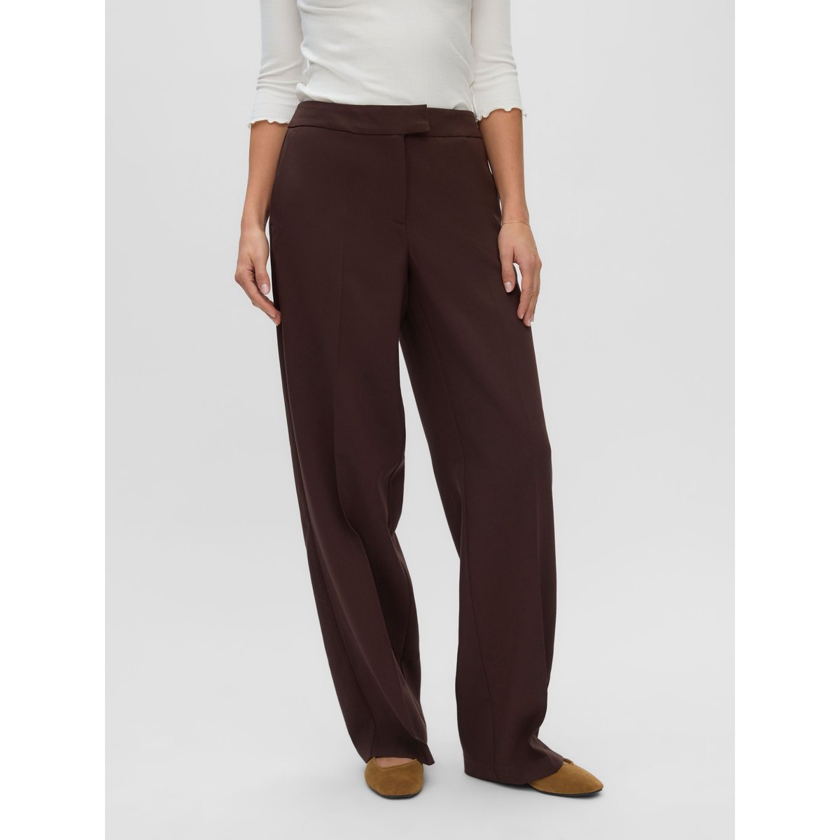 Pantalon De Tailleur coffee bean, VERO MODA