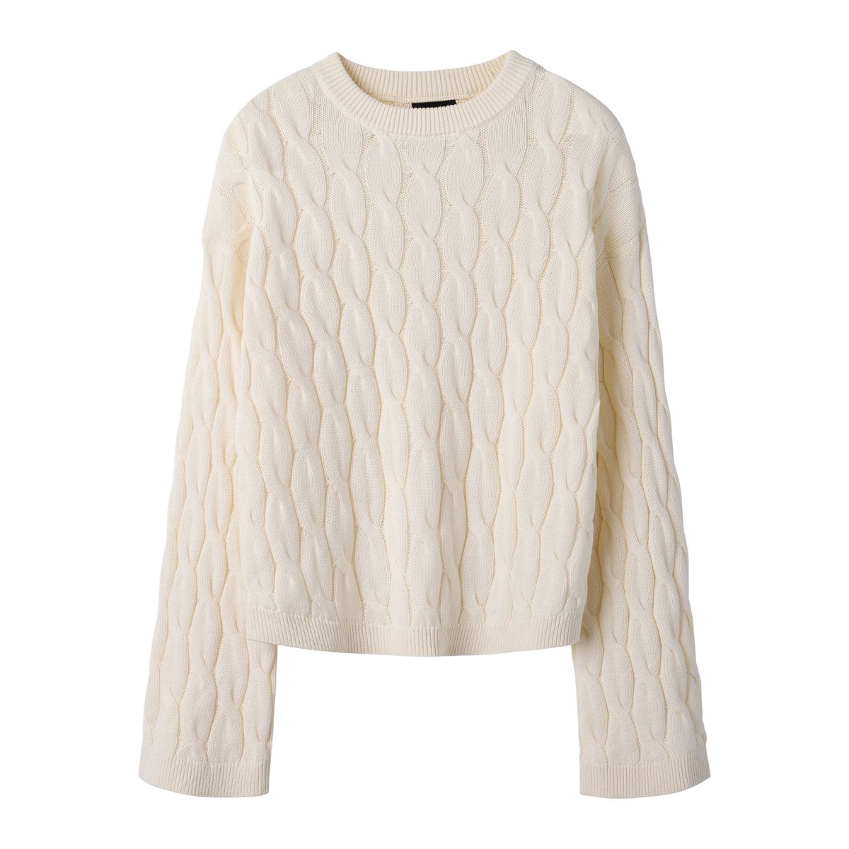 Pull En Maille blanc - antique white1, NAME IT