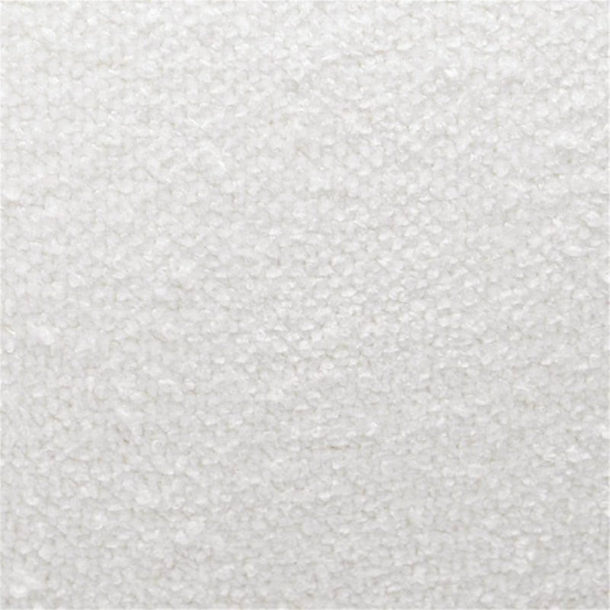 Pouf rond rembourré blanc, RECOLLECTION