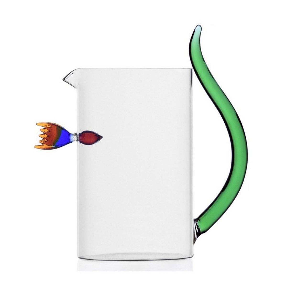 Carafe verre Animal Farm poisson in and out multicolore, ICHENDORF