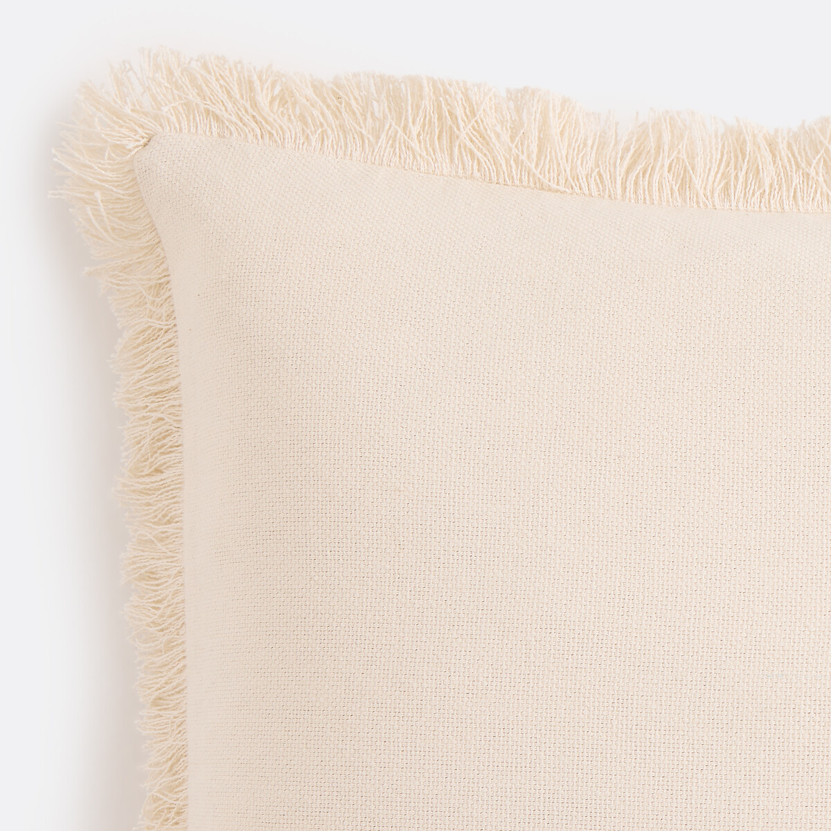 Panama Cotton Woven Cushion Cover ecru , LA REDOUTE INTERIEURS
