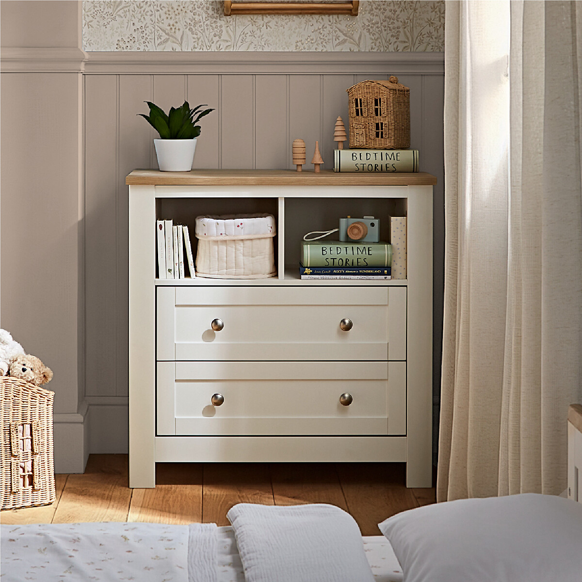 Burford Nursery Dresser & Changer white, CUDDLECO