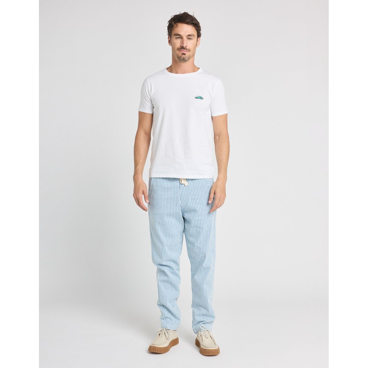 PANTALON LOOSE LTSTRIPE rayé, PULLIN