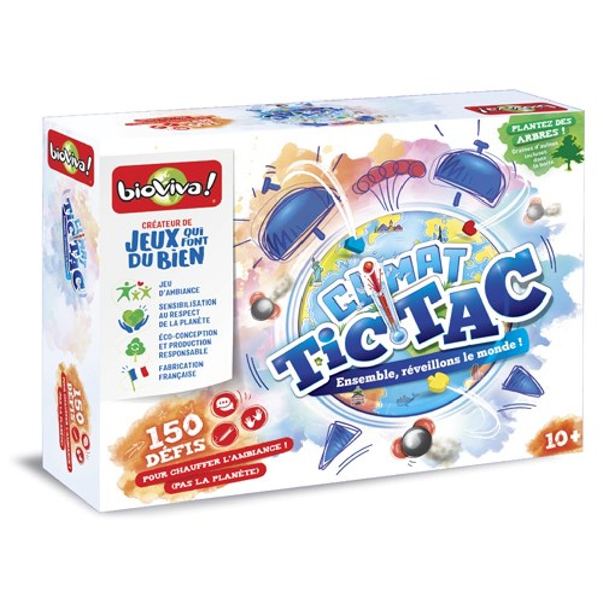 Jeu climat tic tac - Bioviva couleur unique, BIOVIVA