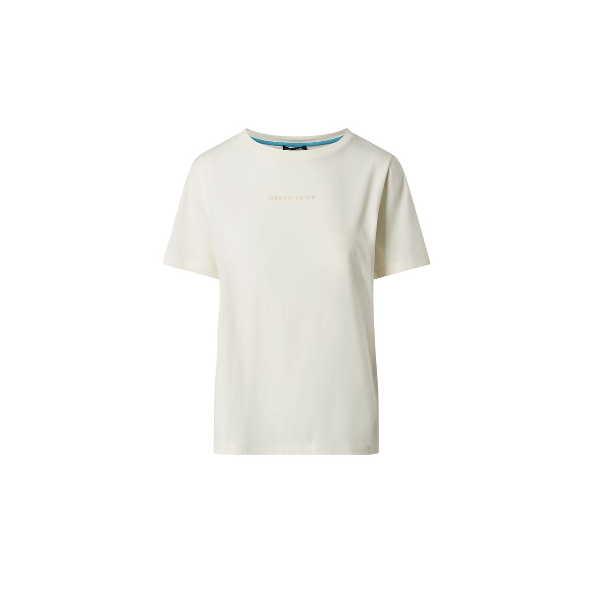 T-shirt avec logo en relief ivoire, NORTH SAILS