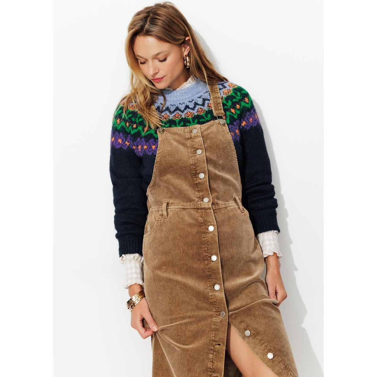 Pull jacquard scandinave marine, PROMOD