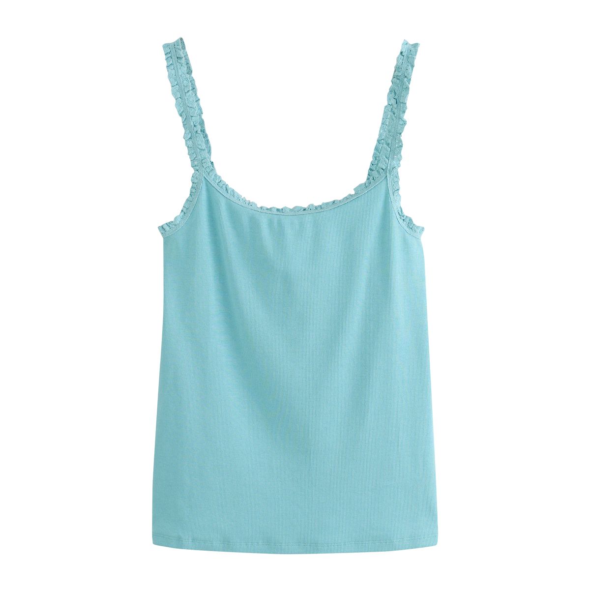 Ensemble pyjama short et débardeur côtelé papillon bleu sarcelle, NEXT