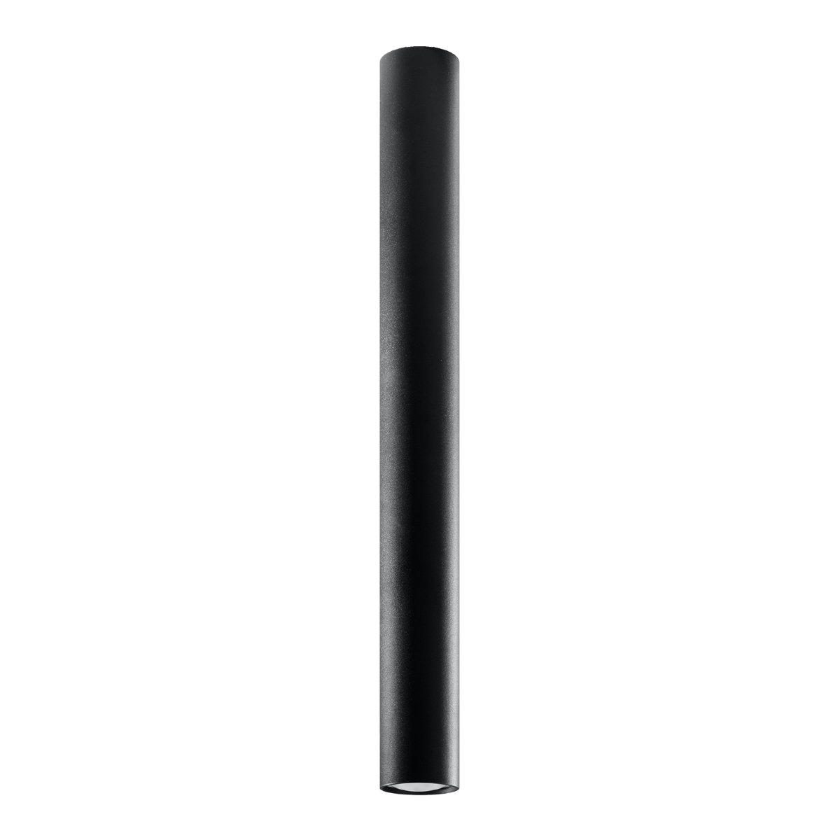 Plafonnier Acier Noir GU10 1 Lagos 60 noir, EDEN