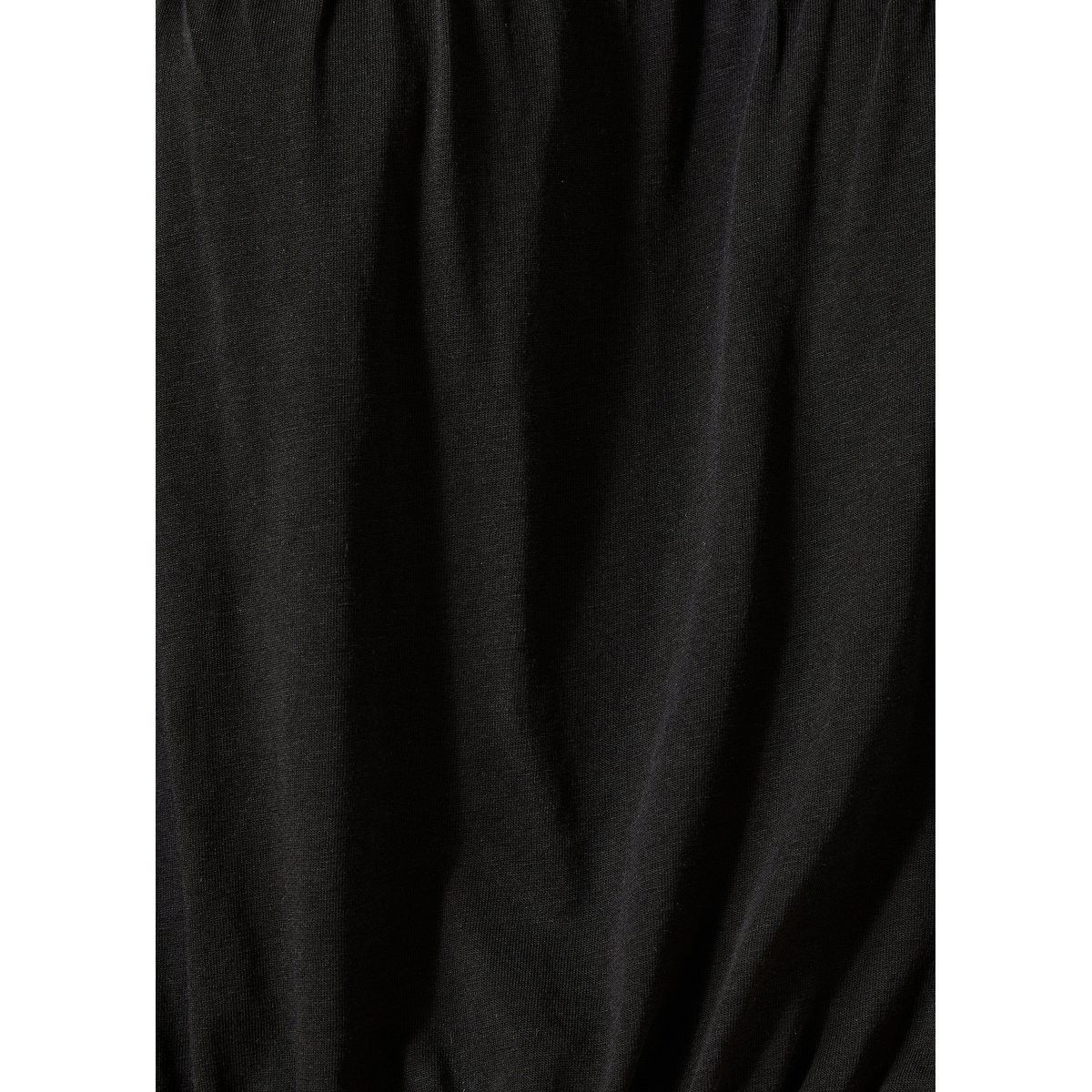 T-shirt en lyocell manches longues noir, LA FEE MARABOUTEE