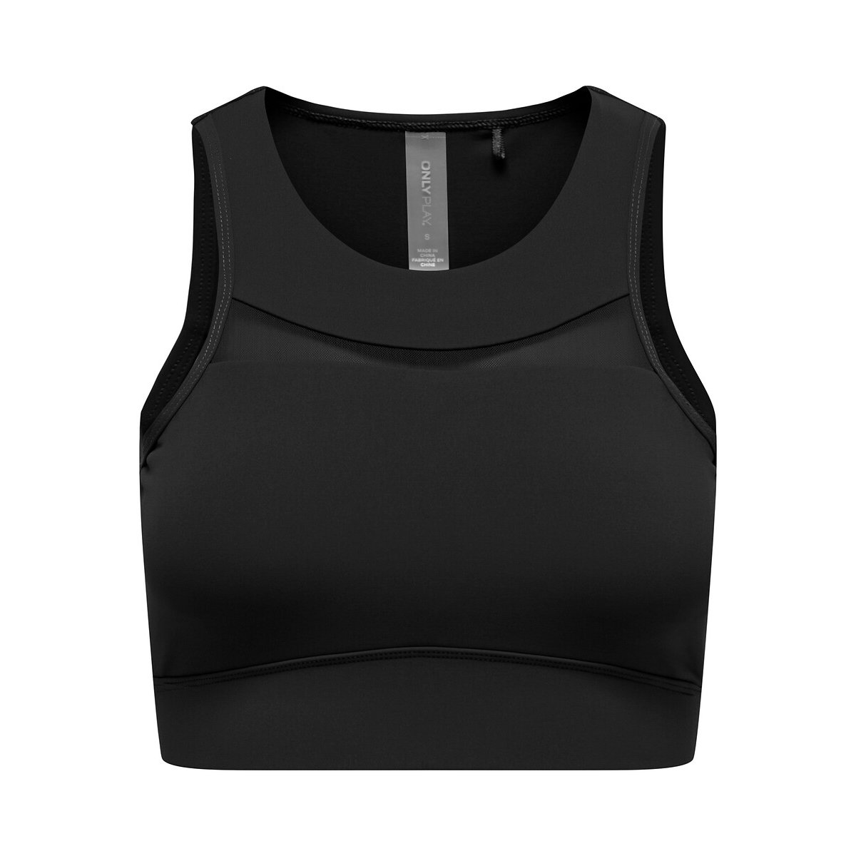 Brassière de sport maintien élevé Posh noir, ONLY PLAY