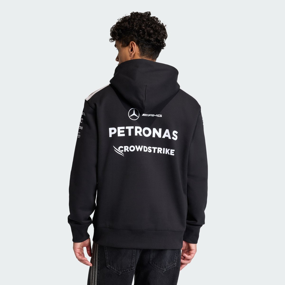 Sweat-Shirt À Capuche Pilote Mercedes - Amg Petronas Formula 1 Team Sweat-Shirt À Capuche Pilote Mercedes - Amg Petronas Formula 1 Team black, adidas Performance