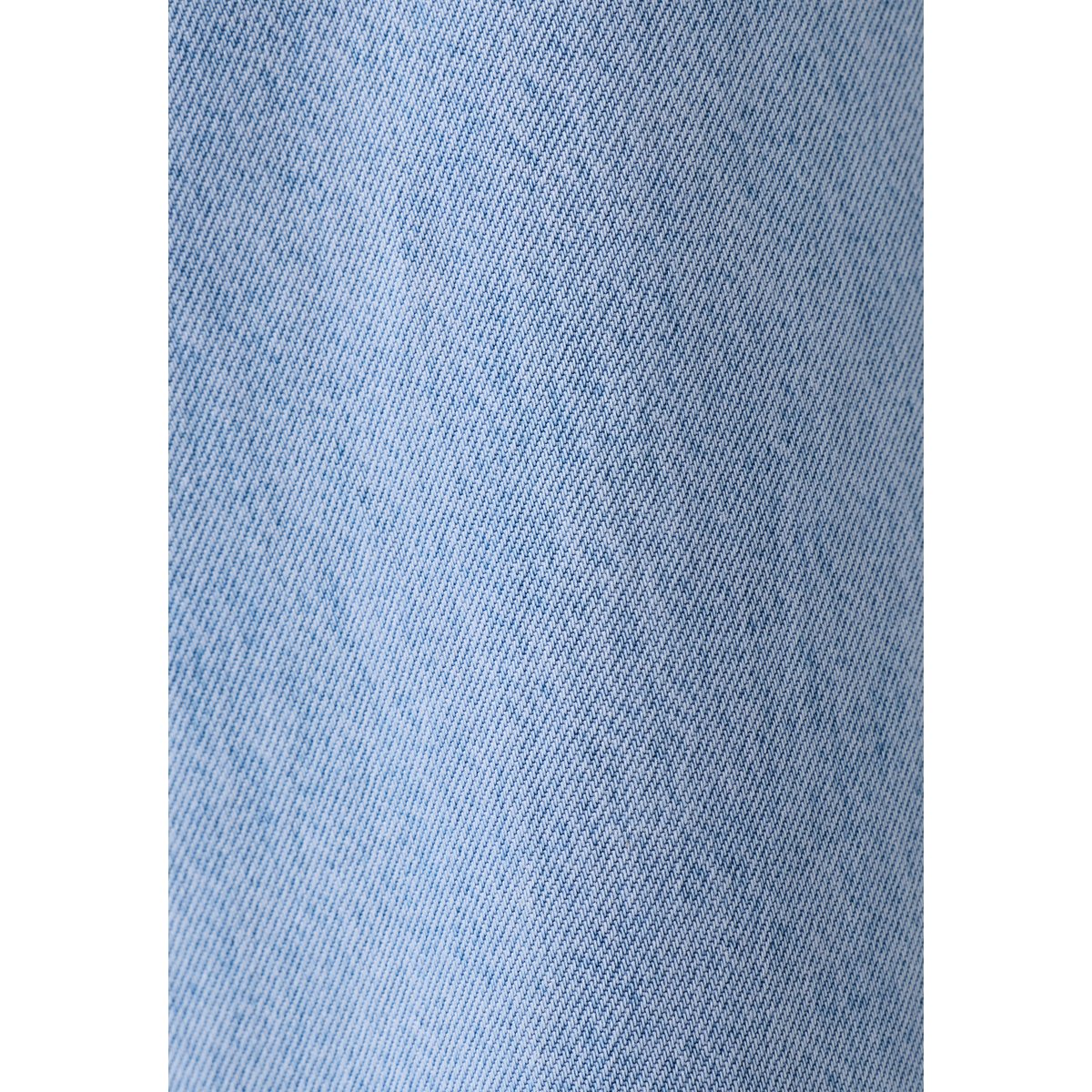 Pantalon large Lyocell Tencel(TM) et coton bleu denim clair, DAMART
