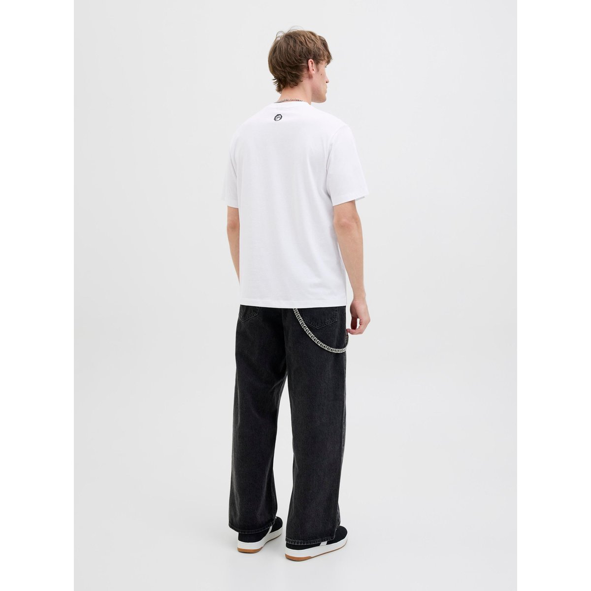 T-Shirt bright white 1, JACK & JONES