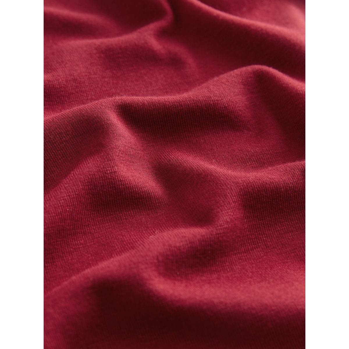 Haut à manches longues et faux col rouge cerise, NEXT