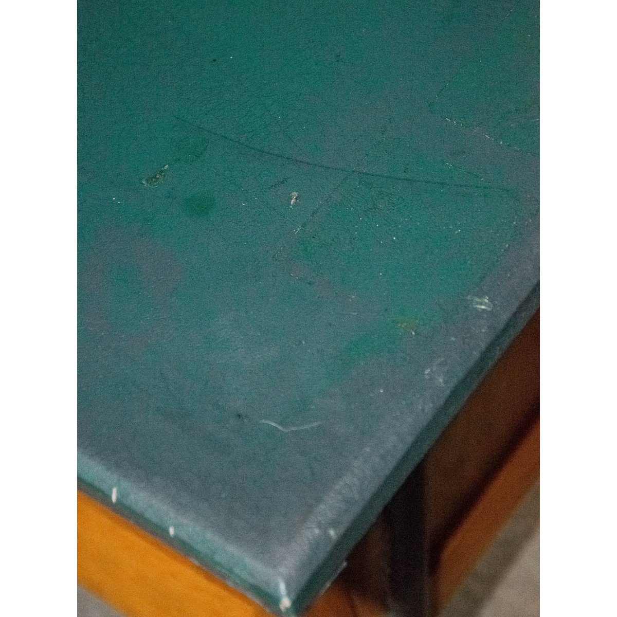 Bureau en bois Yvan N°460 - Bon état bois, DEBONGOUT