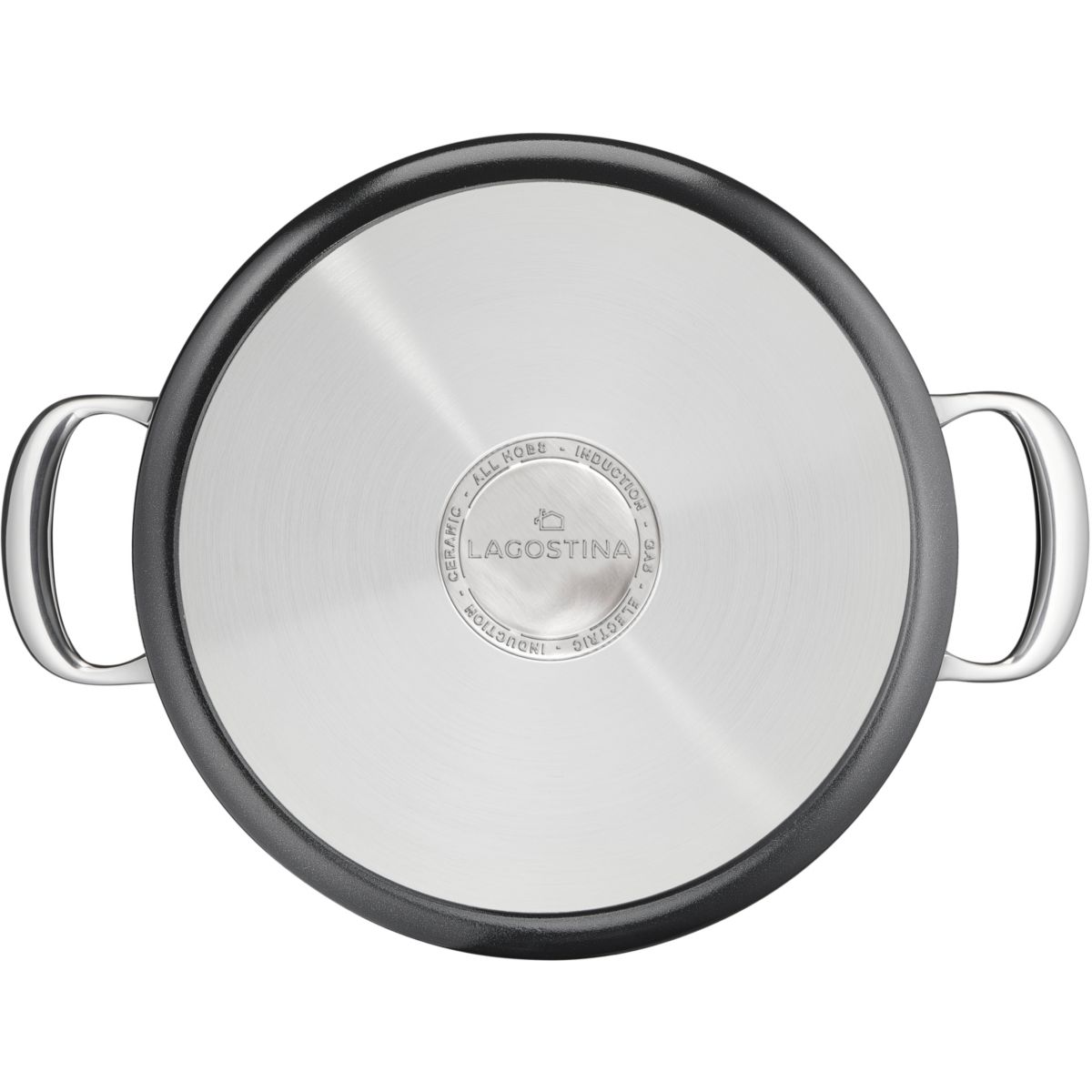 Faitout Desideria 20cm noir, LAGOSTINA