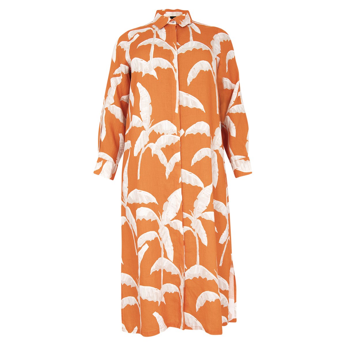 Chemise avec manches longues orange, YOEK