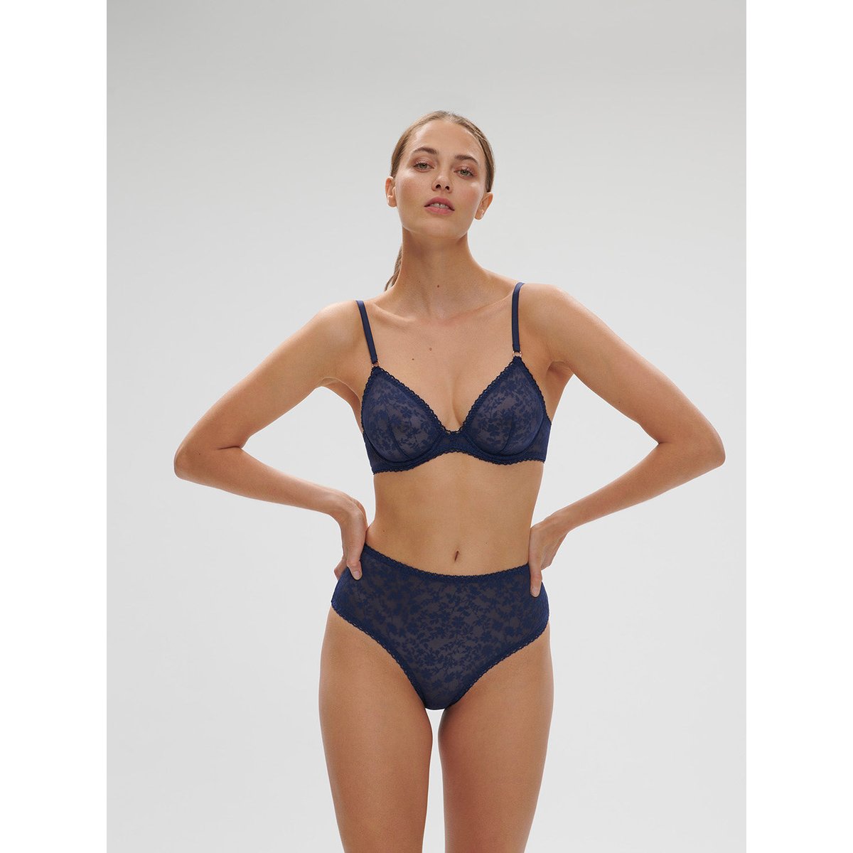 Culotte taille haute, THELMA bleu, SIMONE PERELE