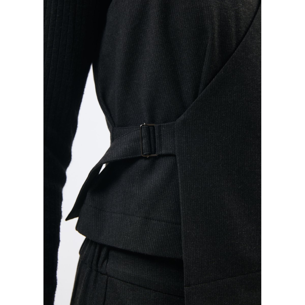 Gilet cache-cœur anthracite, HUMILITY