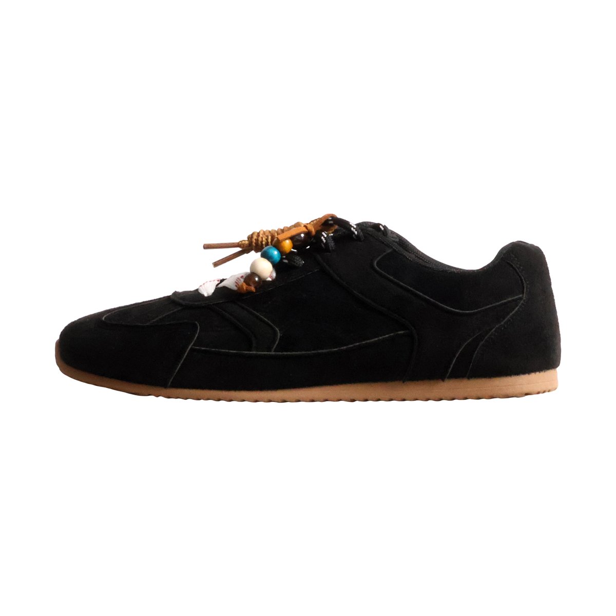 Basket à Lacets noir, ENZA NUCCI
