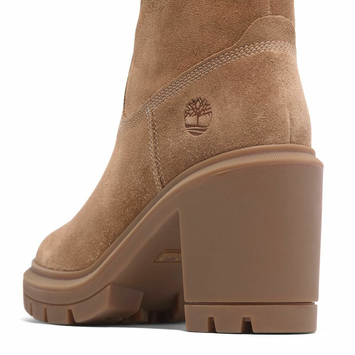 Botas em pele, com tacão, Allington Heights castanho, TIMBERLAND
