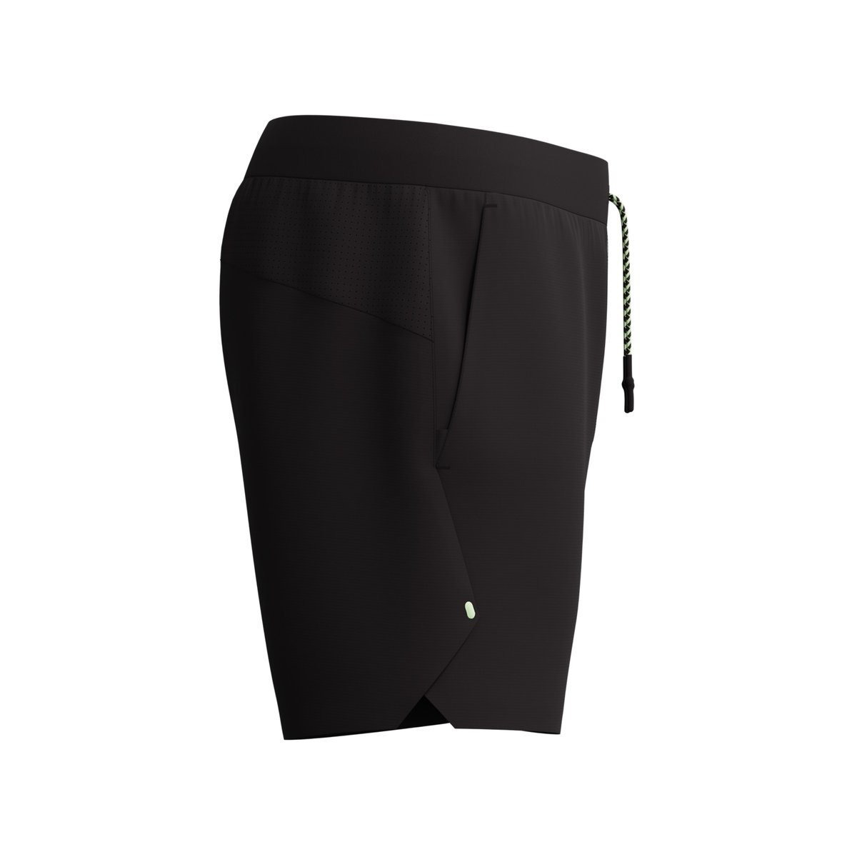 Short de bain uni à cordon SOLID NEVER STOP noir, SPEEDO