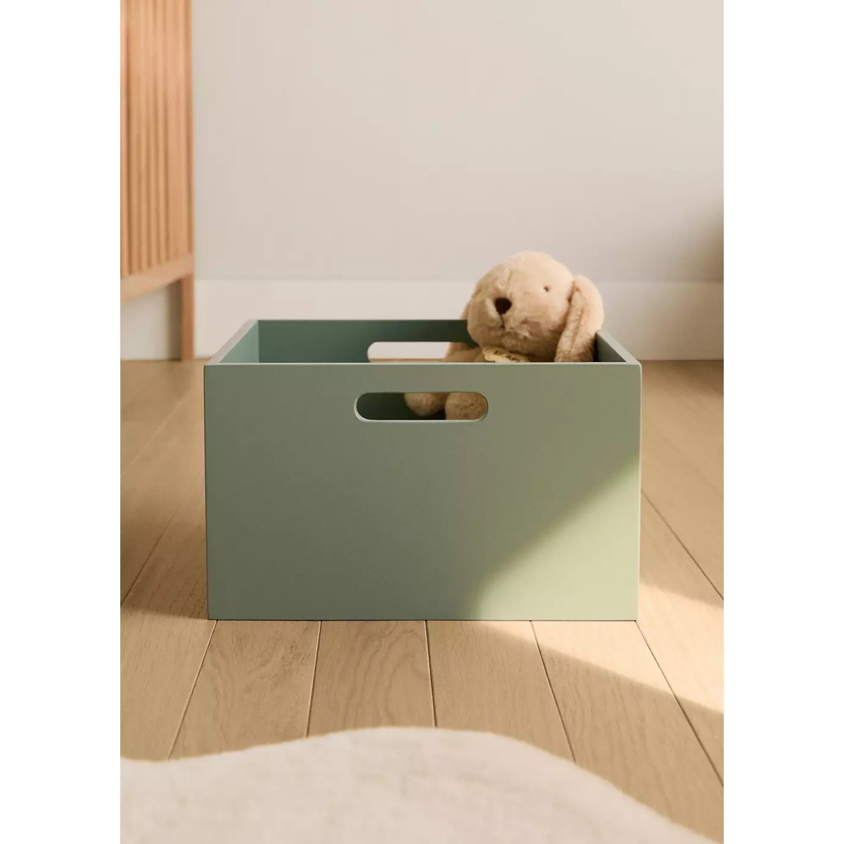 Grande boîte colorée pour enfant vert pastel, MANGO HOME